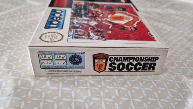 Championship Soccer Manchester United SNES