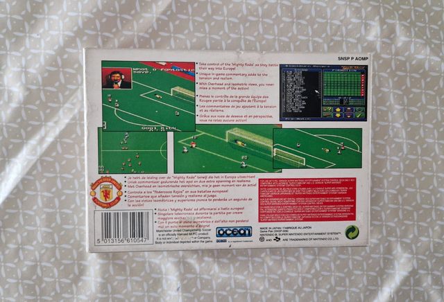 Championship Soccer Manchester United SNES