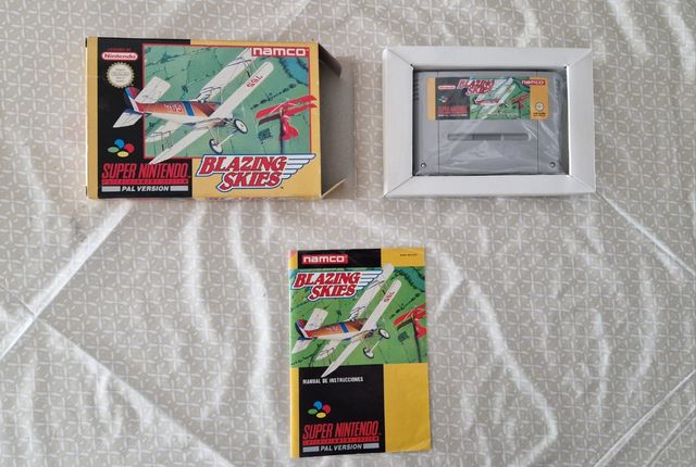 Blazing Skies Super Nintendo