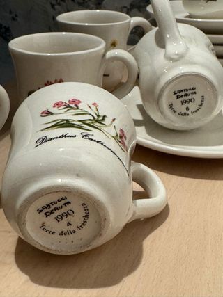 Servizio da caffe Santucci Deruta