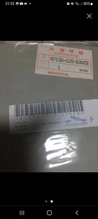 Honda MTX 50cc Pegatina 