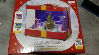 Paesaggio Natalizio pacchetto regalo
