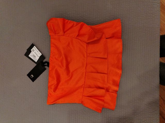 Top arancione pinko 44