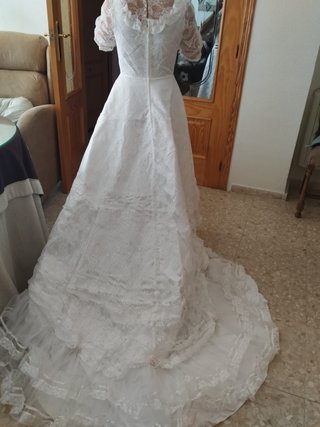 Vestido de novia vintage