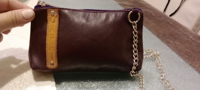 Pochette in pelle 
