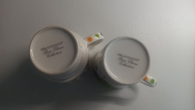 2 tazze brandani gufo verde