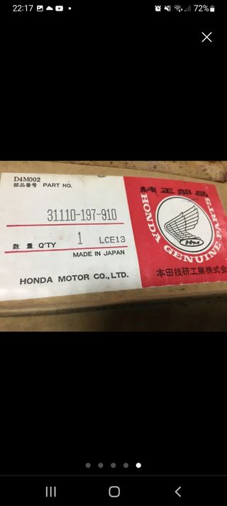 Honda Volante Magnético D Modelo