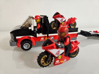 Lego 60084 transporte de motos