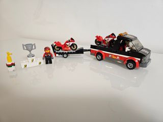 Lego 60084 transporte de motos