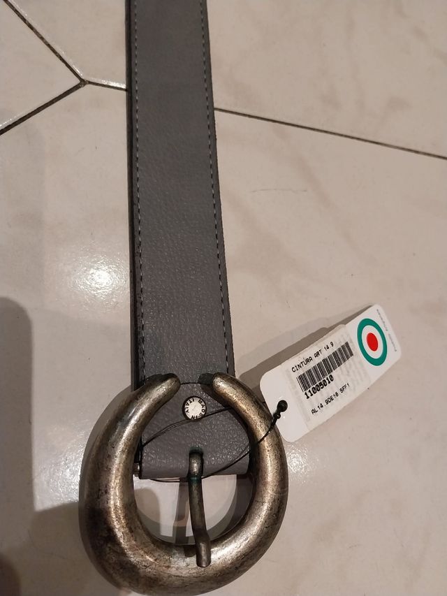Cintura in vera pelle cuoio NUOVA