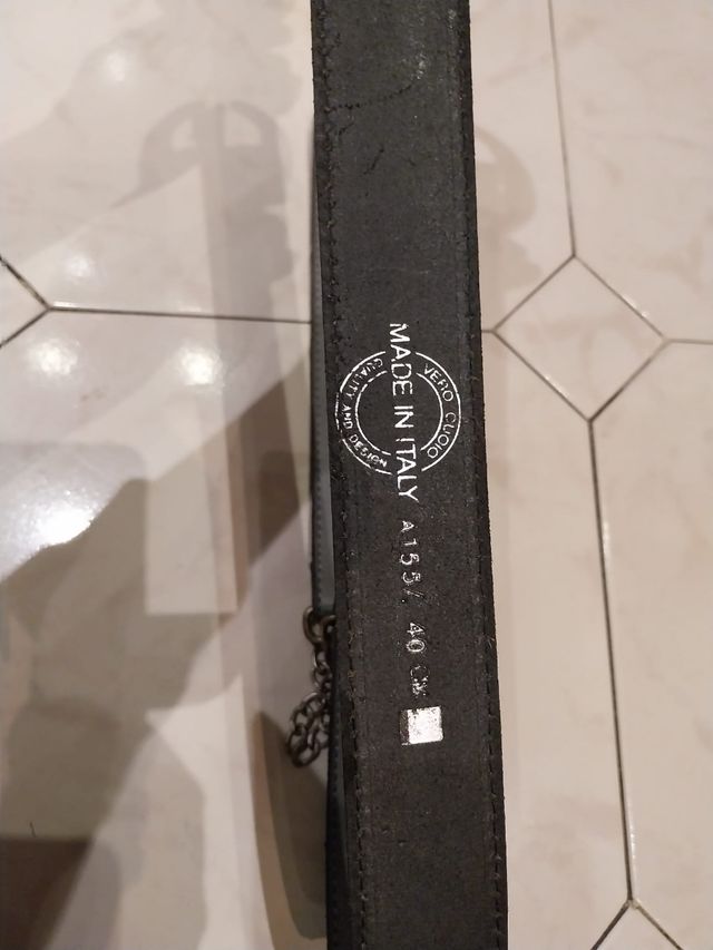 Cintura in vera pelle cuoio NUOVA