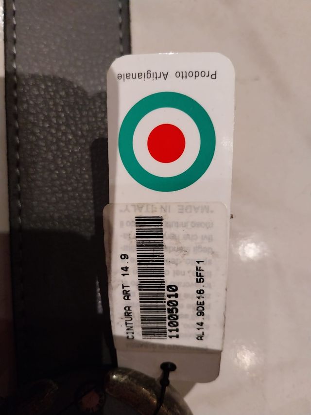 Cintura in vera pelle cuoio NUOVA