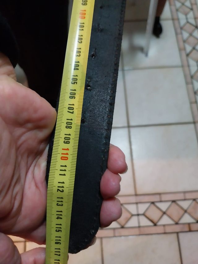 Cintura in vera pelle cuoio NUOVA