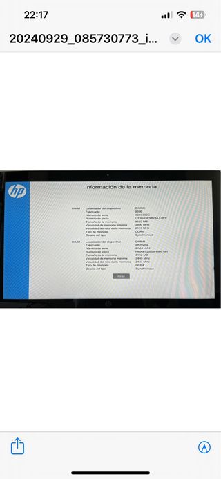 Ordenador Sobremesa HP All in one