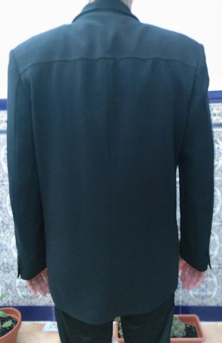 Chaqueta larga, ,tipo blesier de hombre 