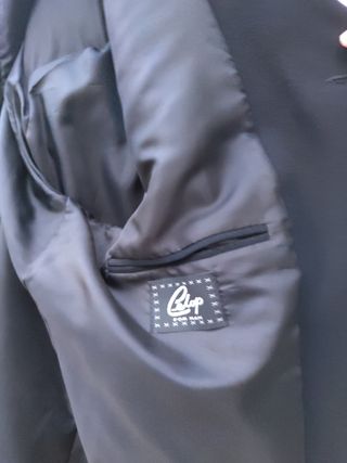 Chaqueta larga, ,tipo blesier de hombre 