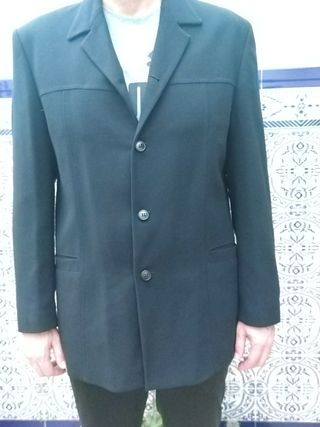 Chaqueta larga, ,tipo blesier de hombre 