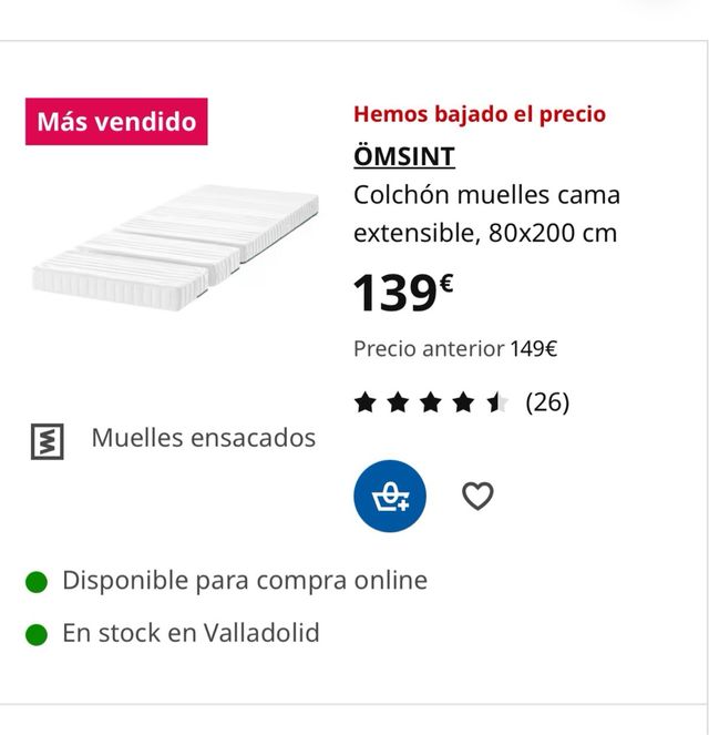 2 camas extensibles de ikea rosas