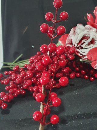 Addobbi rossi albero Natale pezzi 28