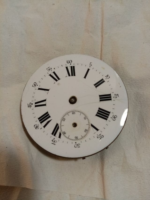 ESFERA RELOJ BOLSO ESMALTADA