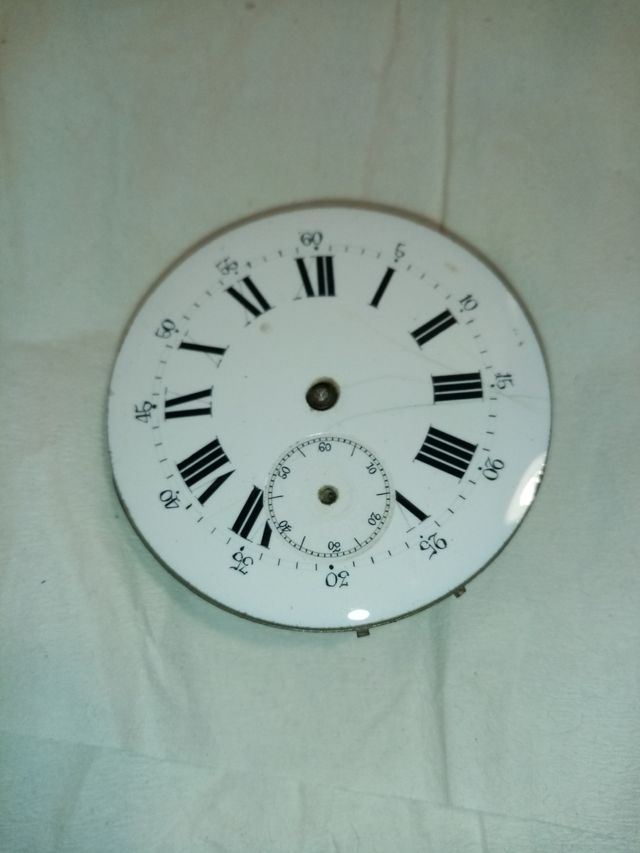 ESFERA RELOJ BOLSO ESMALTADA