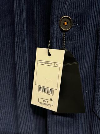 Sobre camisa pana de puroficacion garcia