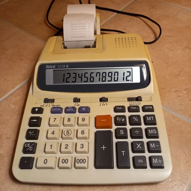Calcolatrice IBICO 1218