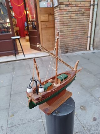 Maqueta de Barco antigüedad.