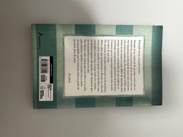 EL NIÑO CON EL PIJAMA DE RAYAS