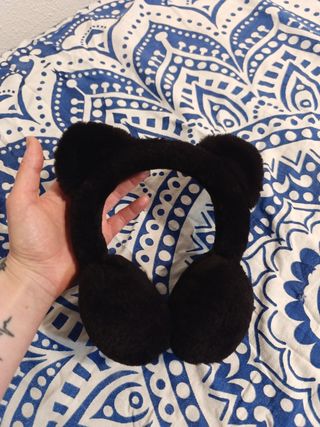 Orejeras de gato para el invierno