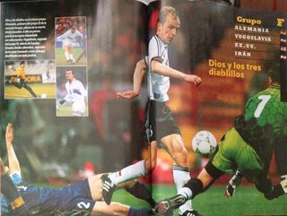 REVISTA MUNDIAL FUTBOL FRANCIA 1998