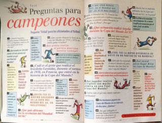 REVISTA MUNDIAL FUTBOL FRANCIA 1998