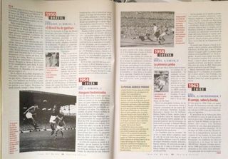 REVISTA MUNDIAL FUTBOL FRANCIA 1998