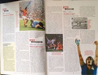 REVISTA MUNDIAL FUTBOL FRANCIA 1998