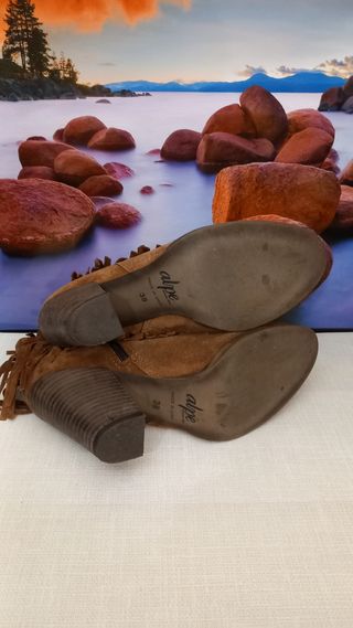 Botines mujer alpe 1680 de piel talla 38