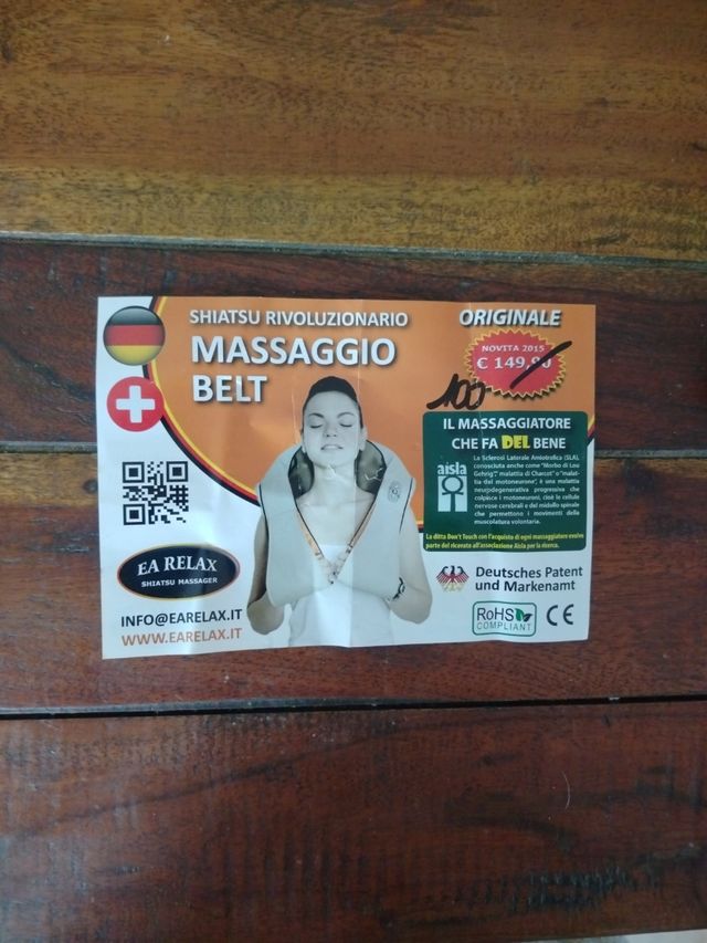 Massaggiatore EA RELAX SHATSU