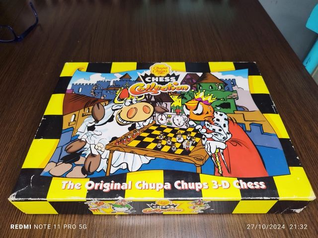 AJEDREZ CHUPA-CHUPS EDICION LIMITADA