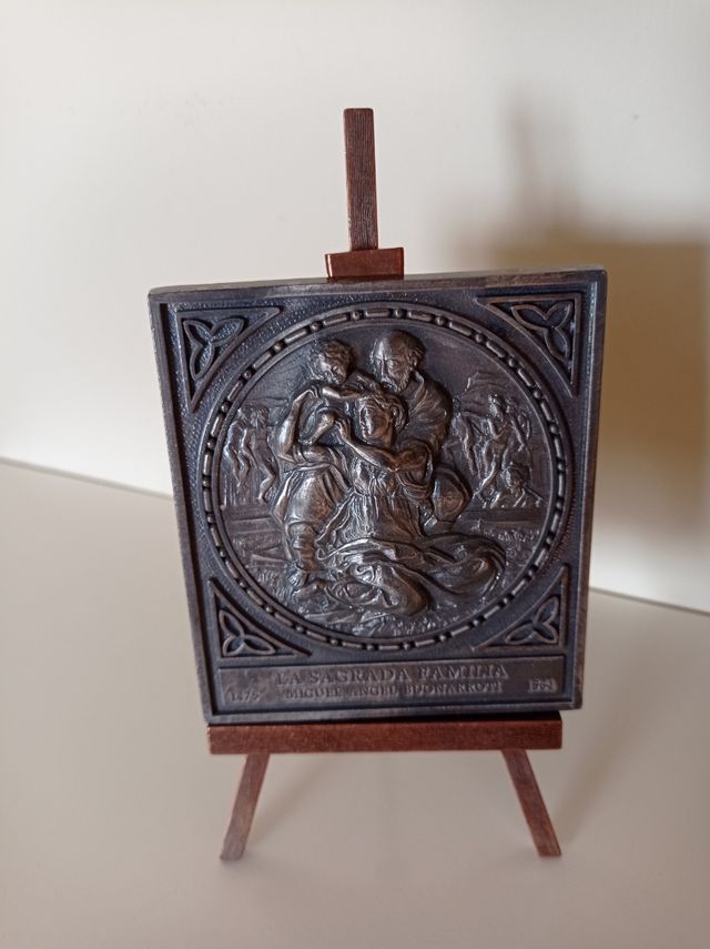 Caballete con la Sagrada Familia