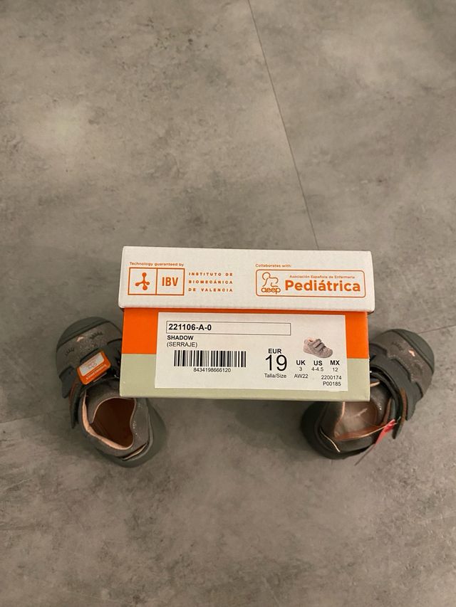 Garvalín Biomecanics Sneakers neonati grigio