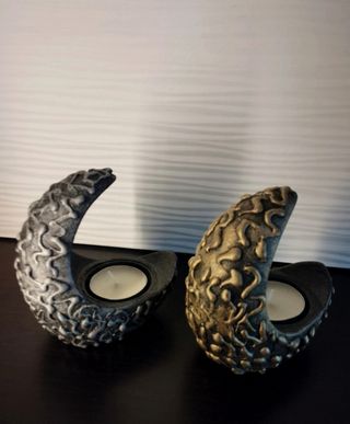 Particolare candeliere Luna