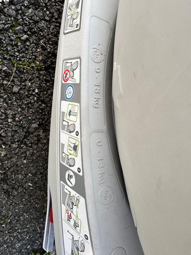 Silla de niño para el coche Romer Britax Dualfix