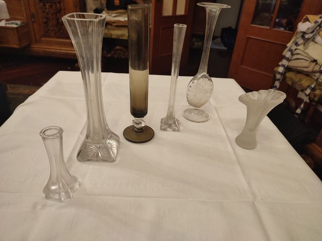 Jarrones variados de cristal