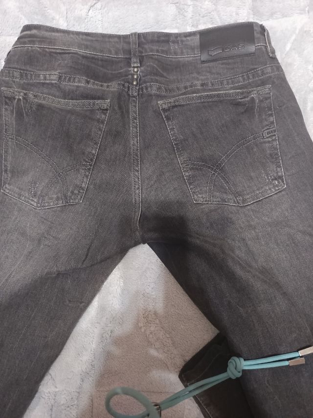 Vaqueros "GAS" en gris