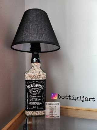 Lampada bottiglia Jack Daniel's