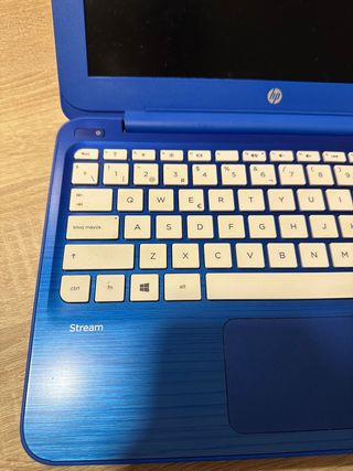 Ordenador portátil HP azul