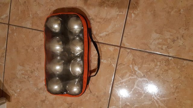 8 Bolas de petanca. A estrenar.