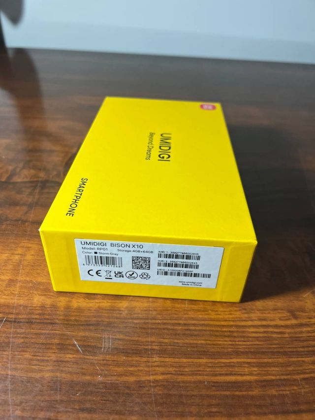 Umudigi Bison X10 64GB dual sim Nova caixa selada