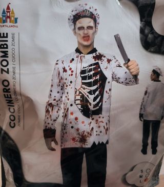 Disfraz cocinero zombie
