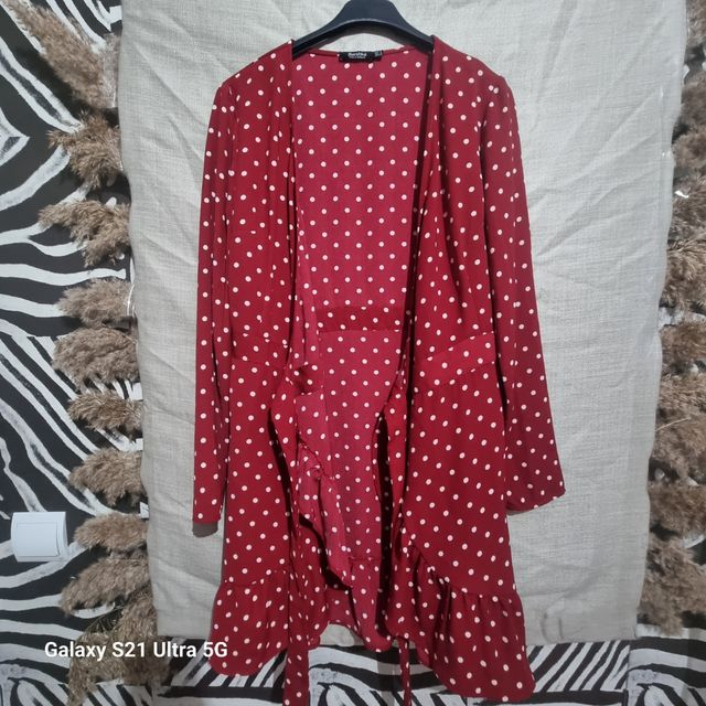 Vestido  e lunares Breska