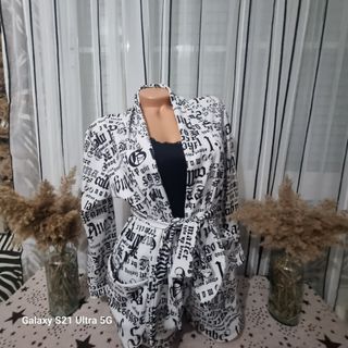 Conjunto de pantalón corto y americana